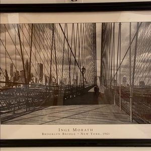 Brooklyn Bridge By Inge Morath